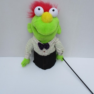 Vintage Jim Henson Miskreant Puppet Plush 2012 Puppet Up Live Show Merch With Arm Rod