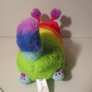 Aphmau MeeMeows 8" Long Caterpillar Cat Mystery Safari Series Rainbow Plush immagine 6