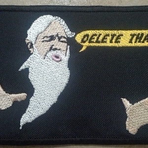 Torben Ulrich embroidered patch Metallica