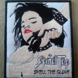 Spinal Tap "Smell the Glove" embroidered patch Heavy Metal Mockumentary
