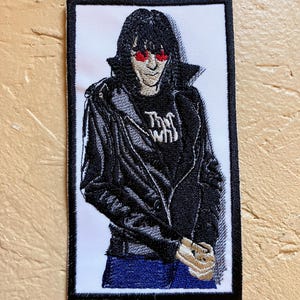 Joey Ramone embroidered patch Ramones