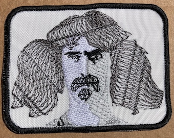 Frank Zappa embroidered patch