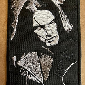 Peter Steele Ratajczyk embroidered patch Type O Negative Carnivore Agnostic Front