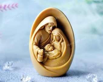 Moule Jésus # Moules Jésus En Silicone Organique Pour Résine # Moule à Savon 3D God Savior Western God Modeling Pour Cire De Paraffine Cire Bougies En Cire D Abeille Savon Chocolat