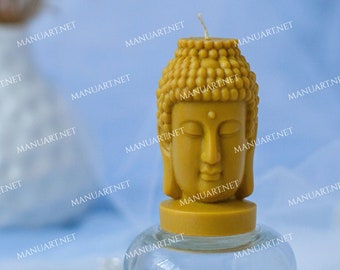 Little Buddha head 3D silicone mold, candle mold, soap mould, concrete, resin, third eye, altar, spiritual, meditation