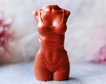 Body Mold in Underwear – female body mold, body silicone mold, candle wax mold, body candle, soap mold, epoxy molds, bikini mold, goddess