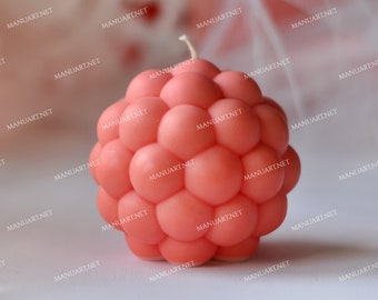 Big Bubble Sphere ball 3D silicone mold, candle, soap mould, fashion, interior, pouf, ball of balloons, round