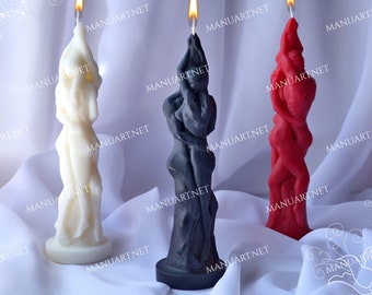 Lovers Candle Silikonform: Romantische Hochzeitsseife, Resin