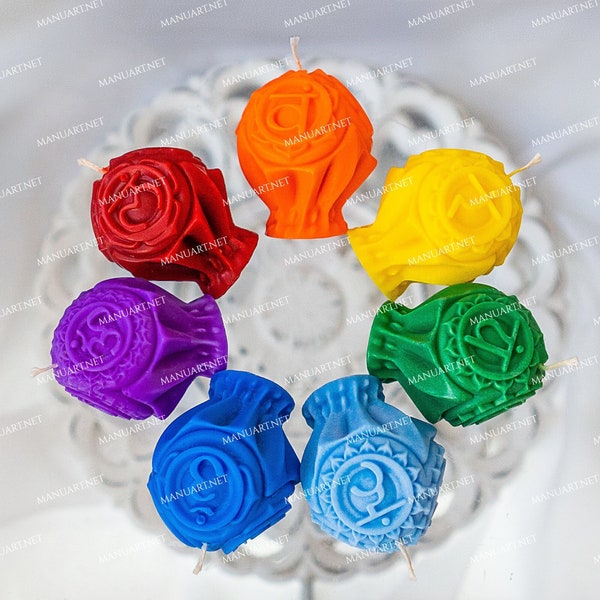 7 Symbols Yoga Mold Etsy