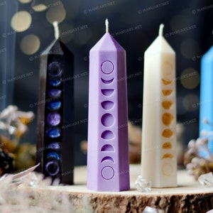 Pillar Candle Molds Candle Crystals For Candle Making Candle Mold