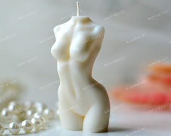 Female Torso Silicone Mold, Candle, Soap, Resin, Goddess