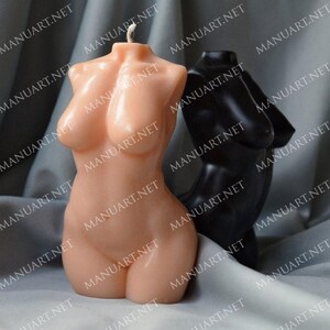Curvy Woman Mold 4inch-100mm for body candles, soap, plaster, resin silicone mould