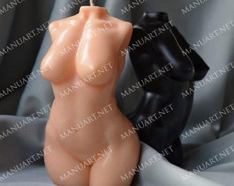 Curvy Woman Mold 4inch-100mm for body candles, soap, plaster, resin silicone mould