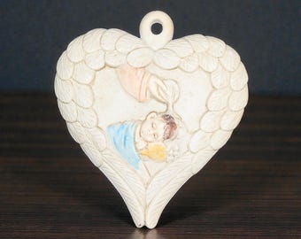 First Communion Mold Boy 3in/75mm, soft heart silicone mould for resin, plaster, chocolate