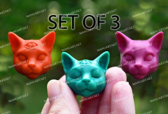 Super Large Cat Silicone Mold Candle Making Mould DIY Soy Wax Resin Molds