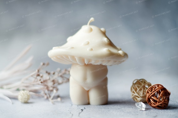 Enchanted Forest Mushroom Collection Candle Silicone Mold