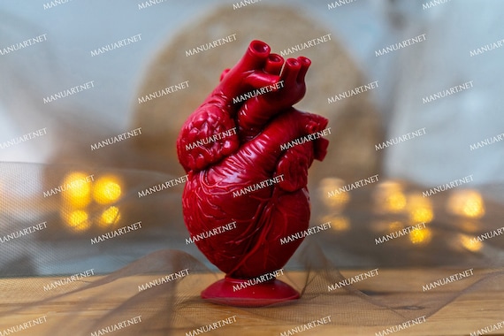 Holding Heart Candle Mold Hand Silicone Mold DIY Valentine's Day