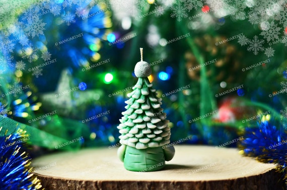 Christmas Tree Hat Gnome 3D Silicone 