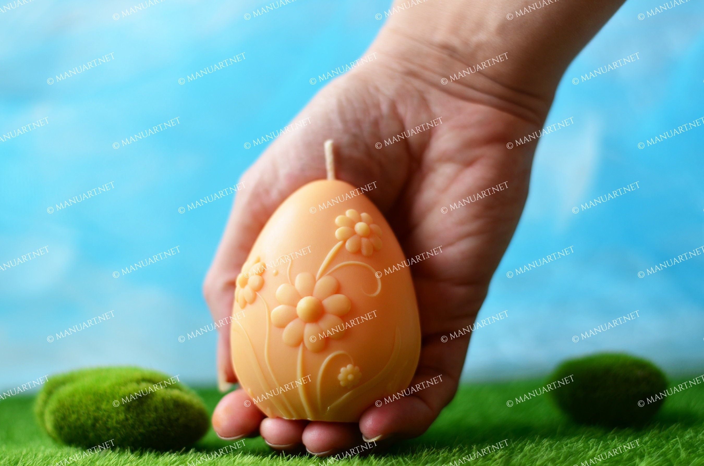 Easter Egg Agar Agar Chocolate Silicone Mold