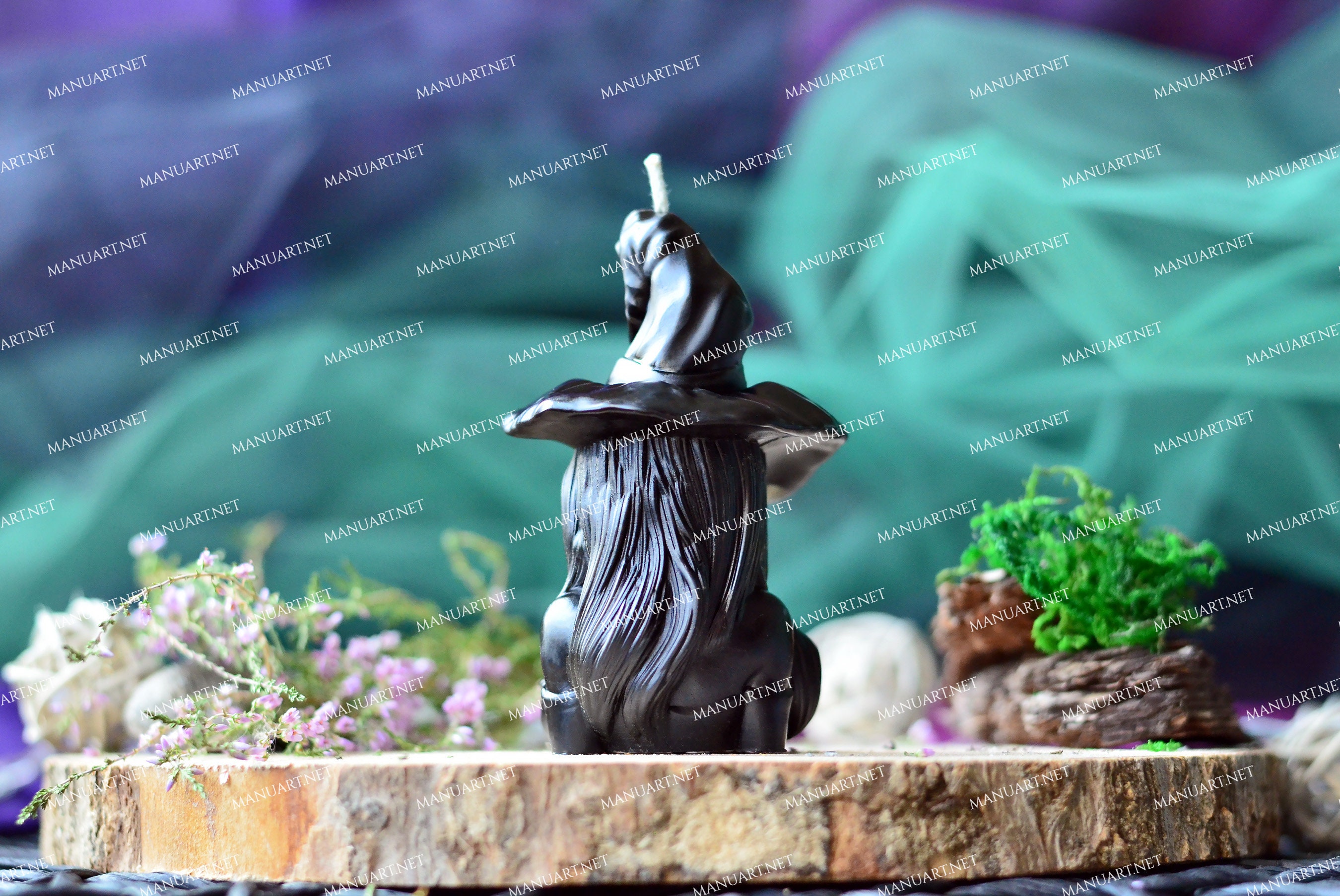 Young Witch 3D Silicone Mold, Candle Mould, Halloween, Jack-o