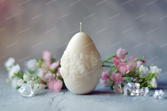 Stampo Uova Di Pasqua In Silicone 3D - Per Candele, Sapone, Cioccolato, Regali - Foto 3