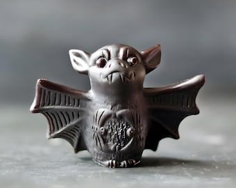 Bat Silicone Mold for Wax Candles, Soap, Resin Figurines - Gothic Halloween Decor Mould