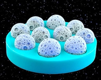 Mini Moon Mold  – moon silicone mold, epoxy moon mold, silicone mold for chocolate, resin casting mould, diy mold for crafts