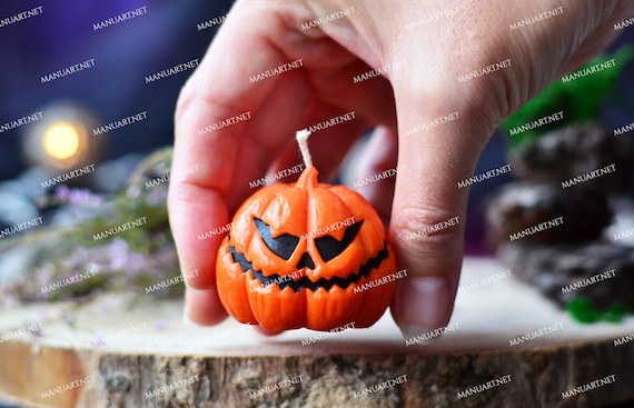 Juego de 3 pequeñas calabazas de Halloween molde de silicona - Etsy España Juego de 3 pequeñas calabazas de Halloween molde de silicona - Etsy España