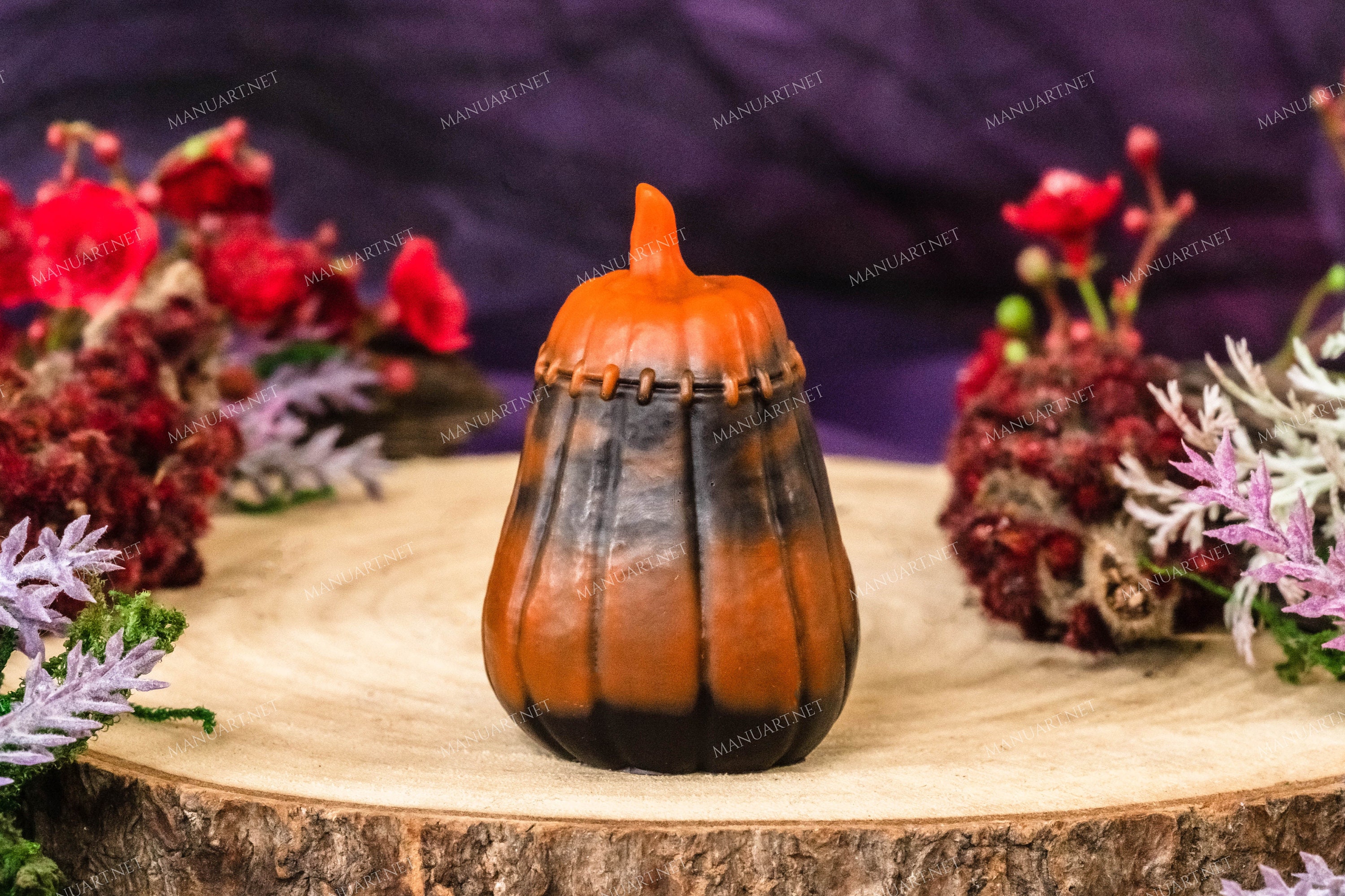 Moule Silicone Citrouille - Pour Résine, Chocolat, Savon, Glaçons | Réutilisable Et Antiadhésif | Halloween
