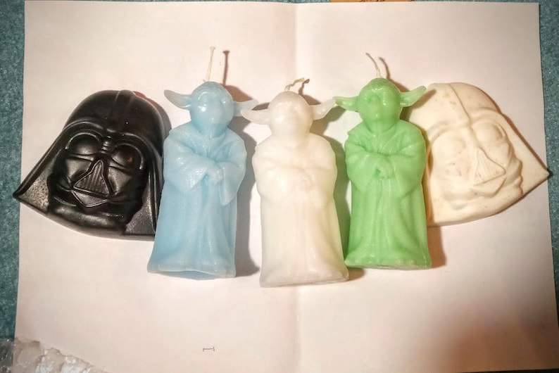Darth Vader 3D Silicone Mold Star Wars Mould Soap Mold Etsy
