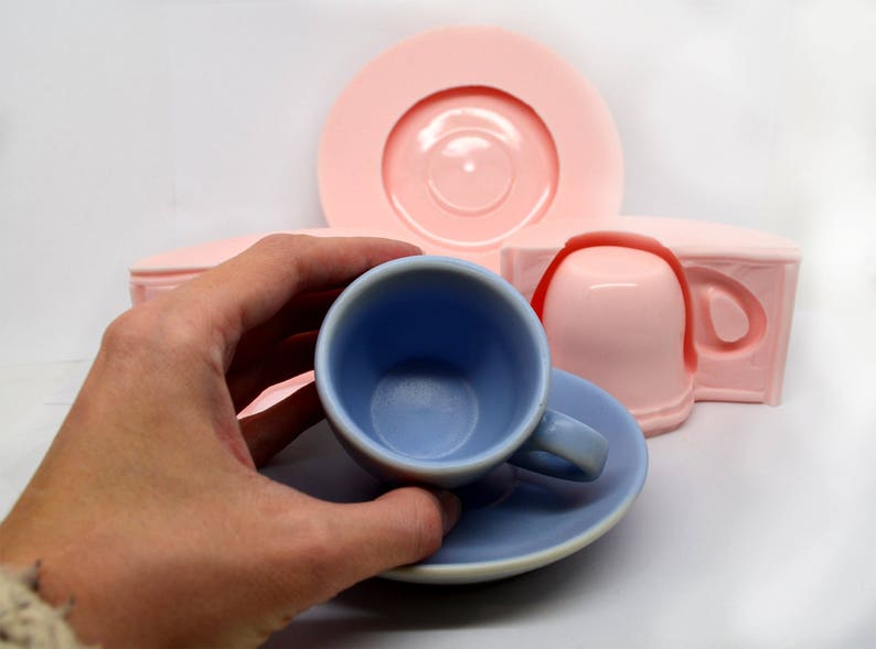 candle mold Tea pair mold bowl mold \u0421up and saucer 3D silicone mold cup mold candle molds soap mold