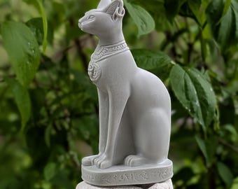Bastet Cat – silicone mold, bastet mold, egyptian cat mold, pillar candle mold, 3D silicone molds, goddess mold, mystical, occult, spiritual