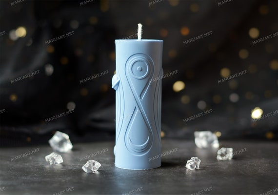 Zodiac pillar candle mold  Silicone mold for candle making - Zodiac s