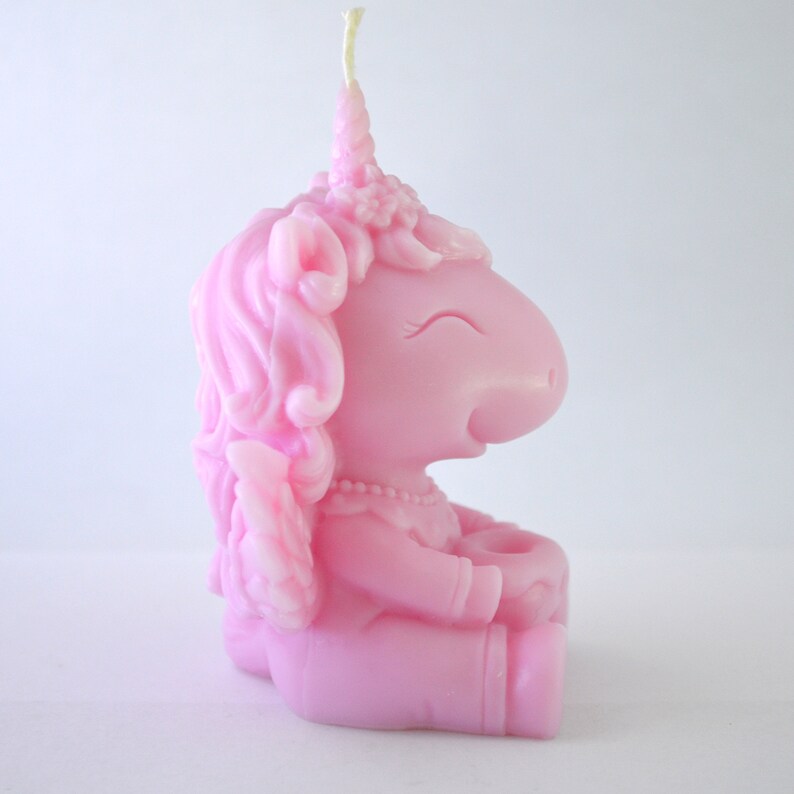 Unicorn 3D Silicone Mold Soap Mold Candle Mould Pegasus Etsy