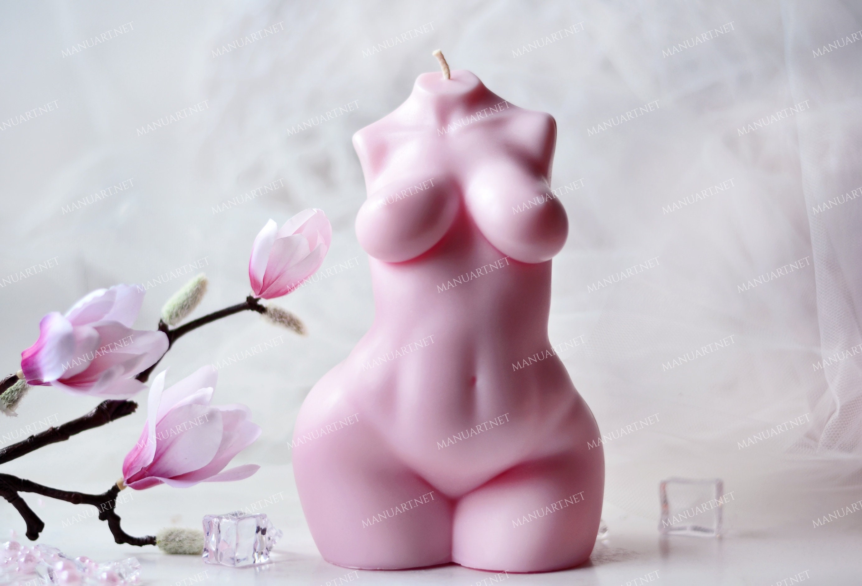 LARGE 20 Cm 8 Inch Curvy Female Torso 3D Silicone Mold, Resin, Goddess,  Naked, Candle Mould, Plus Size, Breast, Woman, Statue, Full Figure -   Hong Kong
