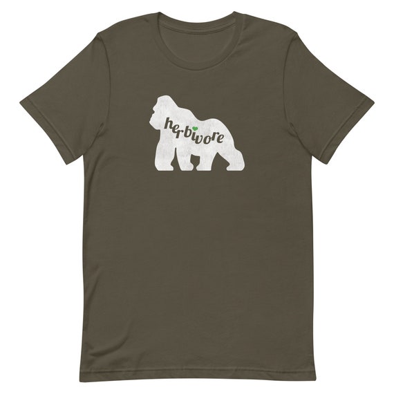 Plant Strong Vegan - Herbivore Plant Based Inspired T-Shirt Plant Strong Vegan - Herbivore Plant Based Inspired T-Shirt