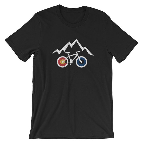 Colorado Mountain Biking - Cycling - Bicycle T-Shirt Colorado Mountain Biking - Cycling - Bicycle T-Shirt