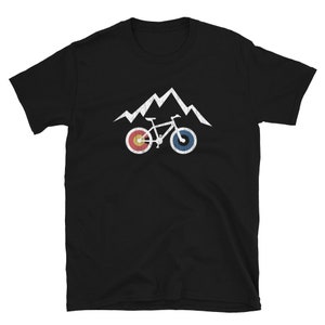 Ride Colorado Cycling Tshirt - Cycle Colorado - Bicycle Ride Colorado Cycling Tshirt - Cycle Colorado - Bicycle
