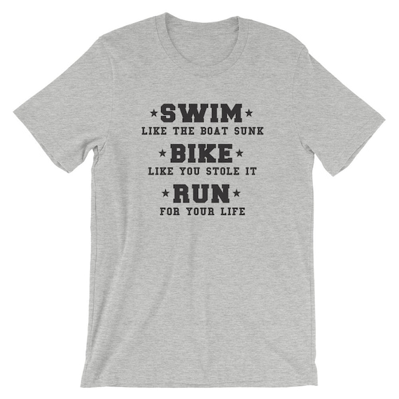 funny triathlon shirts