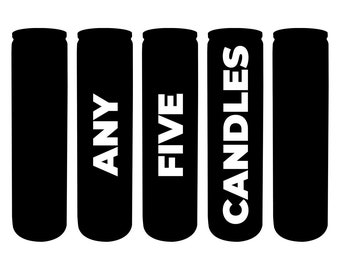 Any Five Prayer Candles