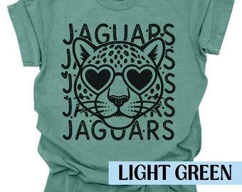 Cute Jaguars Mascot Tee Back to School Comfort Colors Jaguars Teacher Shirt Jaguar Shirt Jaguar Cheer Mom Go Jaguars First Day School