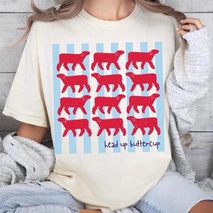 Head Up Buttercup Shirt Komfort Farben Lager zeigen Shirt Lamm zeigen Shirt Mama zeigen Shirt FFA Shirt 4H Shirt Zustand fair County Fair zeigen Schafe
