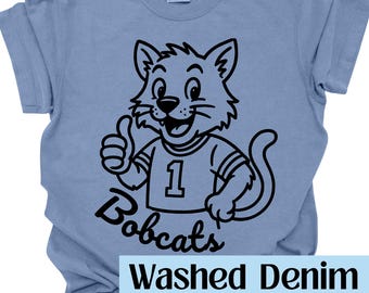 Bobcats Mascot Shirt Bobcats Shirt Comfort Colors Back To School Bobcats Football Bobcats Basketball Bobcat Mom Bobcat Dad Cats Cheer