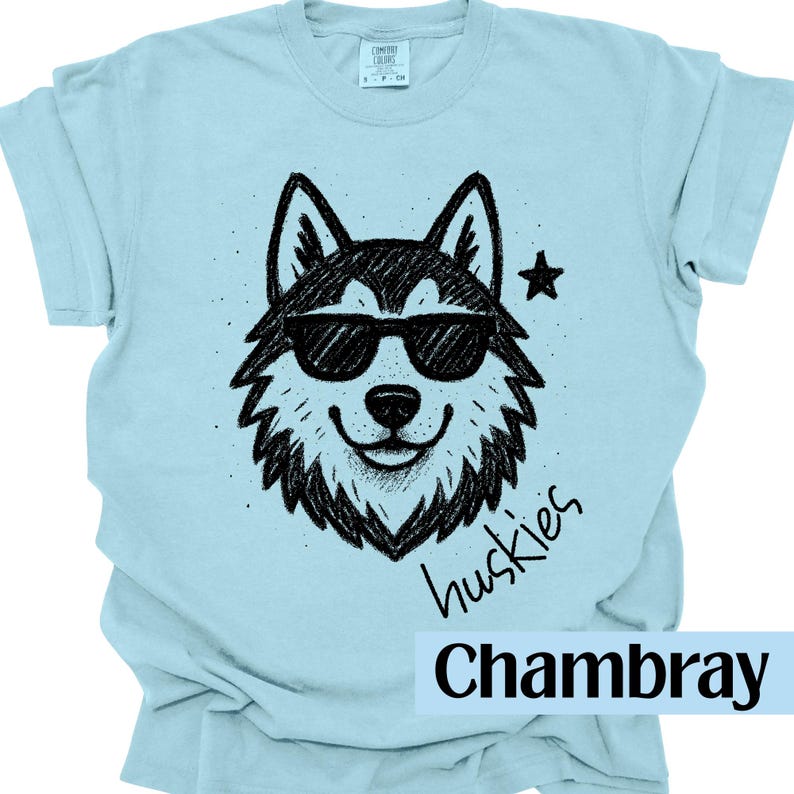 Huskies Mascot Shirt Huskies Shirt Comfort Colors Back To School Huskies Football Huskies Basketball Huskies Mom Huskies Dad Gameday image 8
