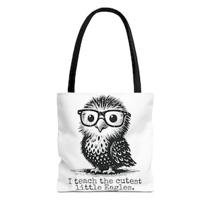 Sac à dos pour professeur d'école maternelle, mascotte d'aigle, cadeau pour professeur de maternelle, cadeau de remerciement pour le professeur, cartable aigles, cadeau de rentrée