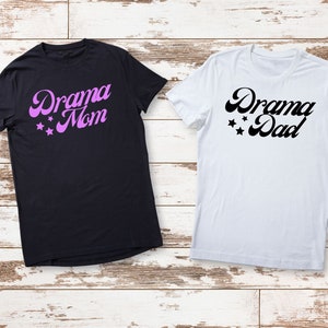 Drama Mamá Drama Papá Escenario Humor SVG PNG Camiseta Broadway Padre Escenario Camiseta Divertida Teatro Camiseta Mamá Escenario Camiseta Mamá Teatro Papá Teatro Digital