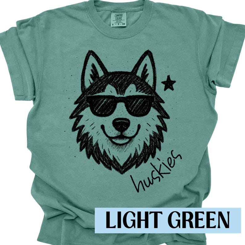 Huskies Mascot Shirt Huskies Shirt Comfort Colors Back To School Huskies Football Huskies Basketball Huskies Mom Huskies Dad Gameday image 6