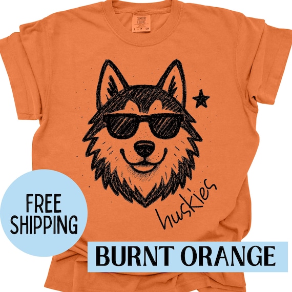 Huskies Mascot Shirt Huskies Shirt Comfort Colors Back To School Huskies Football Huskies Basketball Huskies Mom Huskies Dad Gameday