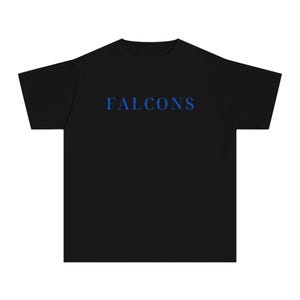 Kids FCA Falcons Youth Midweight Tee Comfort Colors Seaside Inspired