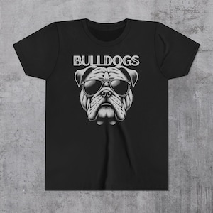 Bulldogs Mascot Back To School Shirt Bulldogs Shirt Bulldog School Spirit Kids School Mascot Shirt Kids Bulldog Shirt First Day of School